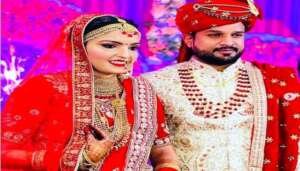 भोजपुरी सिंगर और एक्टर रितेश पांडे की हुई शादी, वायरल हुई तस्वीरें