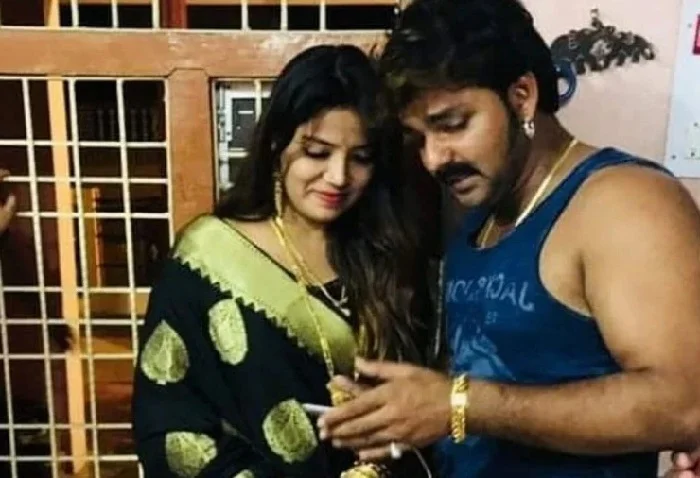 Pawan Singh With Wife Jyoti Singh