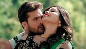 काजल की अदाओं पर फिसला खेसारी का दिल, फिर खेसारी लाल ने किया कुछ ऐसा...