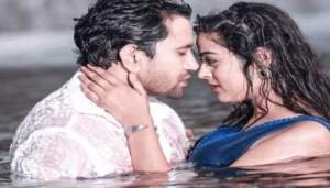 Nirahua Yamini Romantic Song: Actress Yamini संग नहाते हुए रोमांटिक हुए Nirahua, Video ने मचाया तहलका