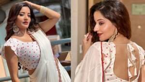 Monalisa Viral Video: मोनालिसा का साड़ी में डांस करते हुए वीडियो वायरल, अभी देखें धांसू डांस